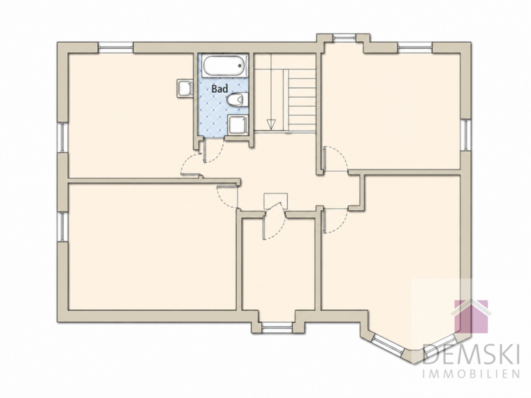 Dachgeschoss Altbau