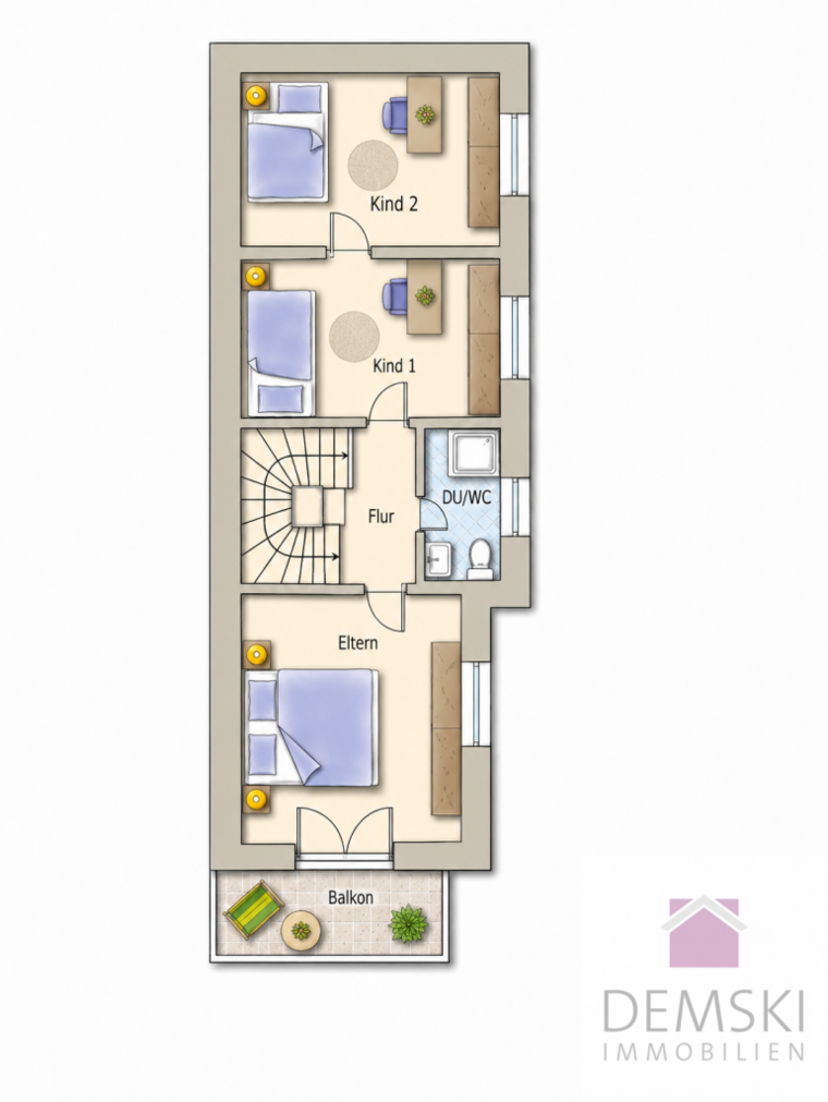 Einfamilienhaus Obergeschoss