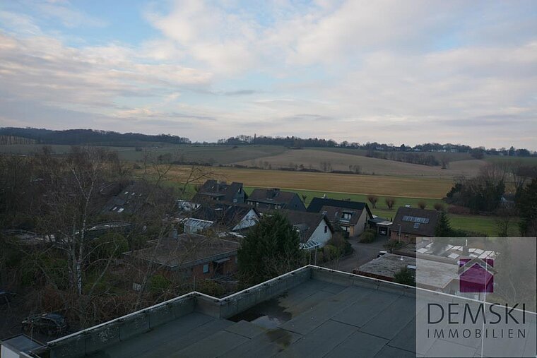 Blick von der Dachterrasse